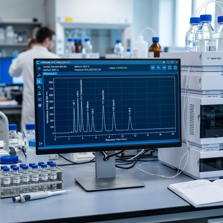 Reading an HPLC chromatogram without a chemistry degree