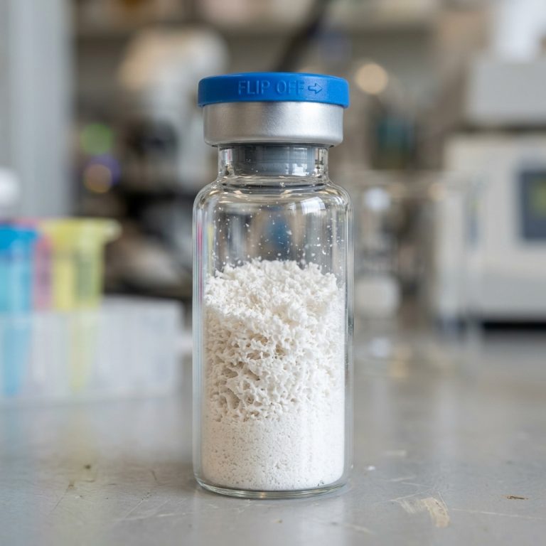 Lyophilization: why peptides ship as a powder